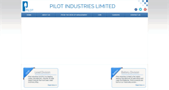 Desktop Screenshot of pilotindustries.co.in